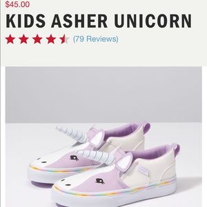 Vans Canvas Unicorn shoes